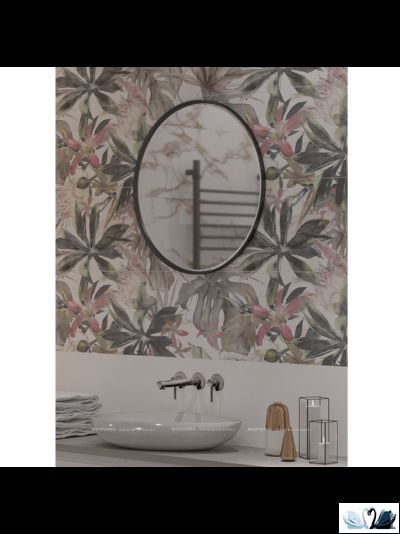 Плитка Creto Shine flower 30х90 см настенная