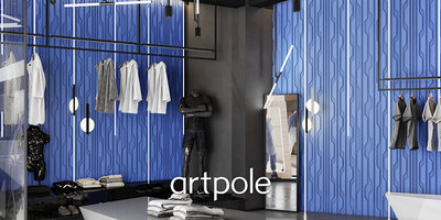 Гипсовая панель DRIVE + LED артикул M-0087