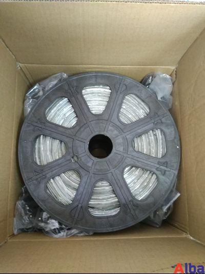 Дюралайт 24В круглый 13мм, 2 жильный, Желтый метражом