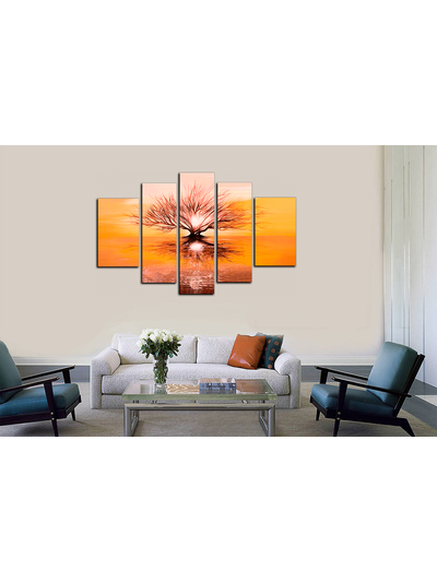 Модульная картина "Отражение себя"