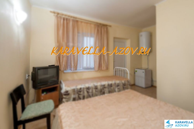 Гостевой дом №133 в 3 минутах от пляжа - 3-местный номер