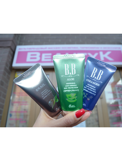 BB крем Ekel Snail Aloe Collagen SPF 50+ PA+++