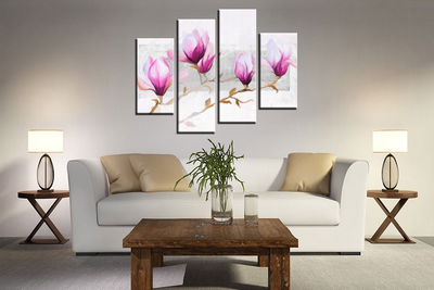 Модульная картина "Магнолии"