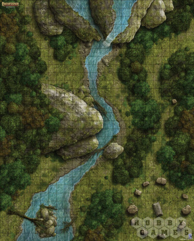 Pathfinder. Игровое поле "Дремучий лес"