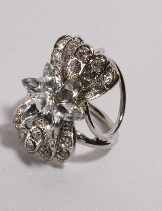 КОЛЬЦО ДЛЯ ШАРФА "БАНТ"