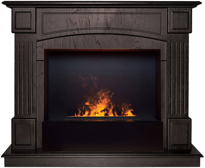 Электрокамин Carolina DN с очагом 3D Cassette 630 Black Panel