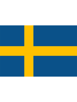 Флаг Швеции гостевой Adria Bandiere BS241 20x30см