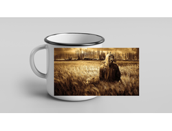 Кружка металлическая эмалированная Stalker/ Сталкер №5