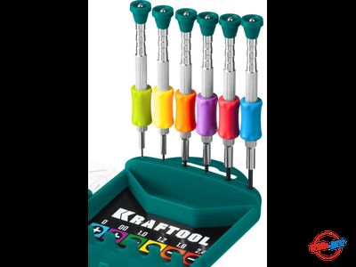 Набор часовых отверток для точных работ X-Precision Kraftool 25679