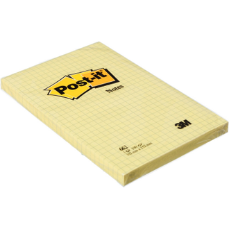 Блок-кубик Post-it 662, 102х152, желтый (100 л)