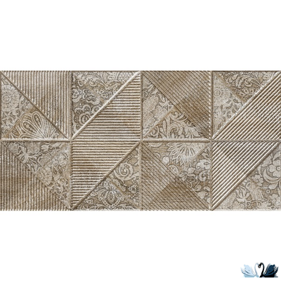 Плитка настенная Belani Астерия Декор 1 светло-бежевый 30 х 60 см Береза керамика