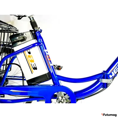 Электровелосипед трицикл РВЗ Чемпион (RVZ-HZ-01) черный