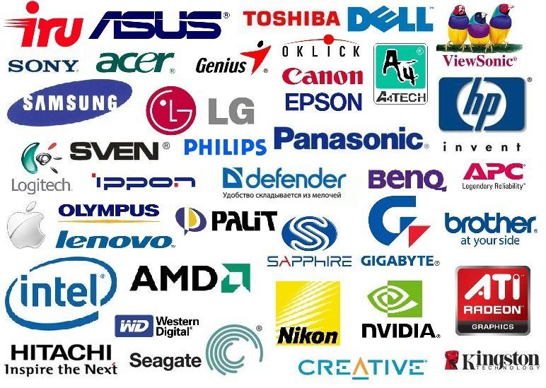 Эмблемы ноутбуков