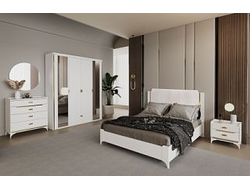 Композиция спальни СИДЕ Белый