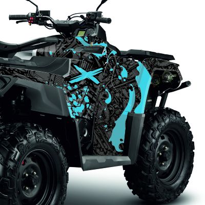Наклейки на квадроцикл Aodes Pathcross 1000 mud pro - #10188