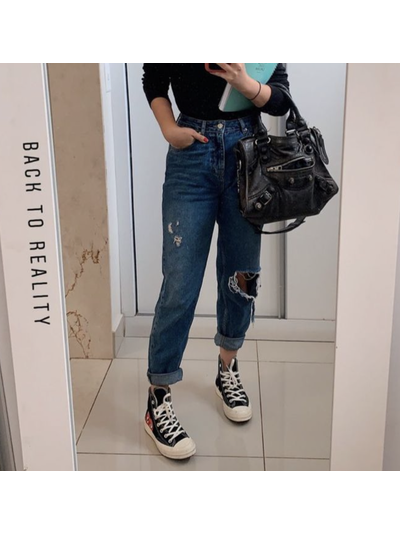 Converse Comme Des Garcons с сердечком черные высокие