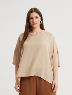 Топ свободный (беж, черный)