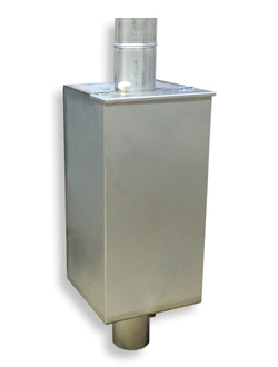 БАК   85 ЛИТРОВ НА ТРУБЕ  304 СТАЛЬ