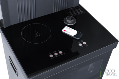 Кулер с чайным столиком Тиабар Ecotronic TB33-LNR UV dark grey