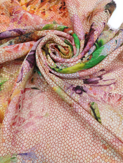 Павловопосадский палантин 10494-3