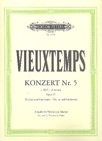 Vieuxtemps Violin Concerto a-Moll Nr.5 op.37