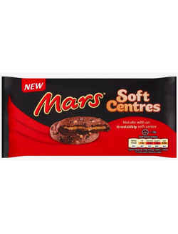 Печенье Марс Карамель Софт Центр Кукис 144 гр (8 шт)