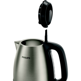 Чайник Philips HD9305/21, 1800 Вт, 1.5 л, цвет серебристый/черный