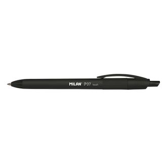 Ручка шариковая MILAN P07 Touch, 0,7мм, черный, 1765769225