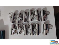 Кронштейн складной с фиксацией, для трубы 22/25 mm, нержавеющая сталь