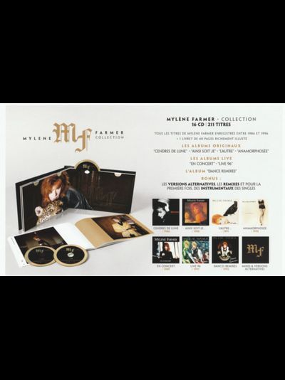 Mylene Farmer -  Collection 1986-1996 Deluxe BOX  16-CD