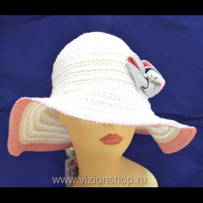 Летняя белая шляпа Vizio Италия 5487 FF 2