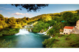 Поездка из Дубровника в Национальный парк Хорватии -Крка. Водопады реки Крка. Транспорт -комфортабельный автомобиль (1-4 человек)