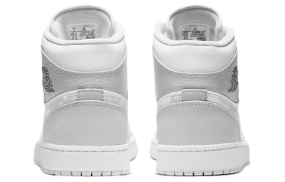 заказать кроссовки Nike Air Jordan 1 Mid Swoosh Logo - Grey Camo DC9035-100