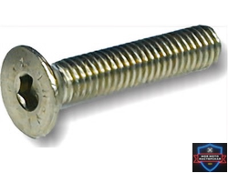 Винт с потай. головой с в/ш. М 8 x 30 цинк, DIN 7991, кл.пр. 8.8