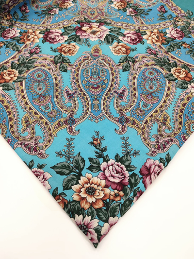 Павловопосадский платок Река любви 1773-11