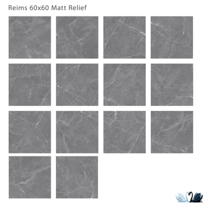 Керамогранит Staro Relief Reims 60х60 см матовый