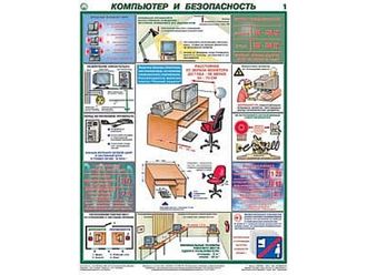 П2-КБ Плакат Компьютер и безопасность (2л)