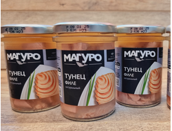 ТУНЕЦ 200гр. ФИЛЕ НАТУРАЛЬНЫЙ МАГУРО