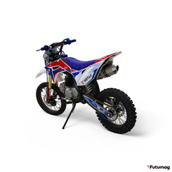 Питбайк MOTAX MX 125 Белый-синий