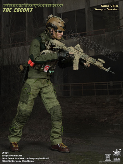 Русский наемник ФИГУРКА 1/6 scale Private Military Contractor The Escort (26034) Easy&Simple