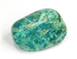 Хризоколла, галтовка, Перу (30*22*18 мм, 15,6 г) №35214