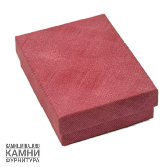 КОРОБОЧКА прямоугольная 9х7х2,8 см, цвет в ассортименте, цена за штуку