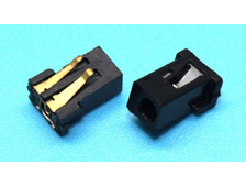 № 31 Разъем зарядки (питания) для планшета, гнездо под пайку на плату пластик 3,0 x 7,0 мм, 2 крепления