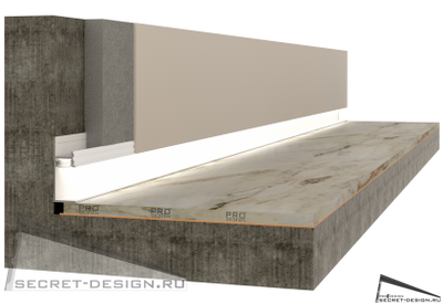 РАССЕИВАТЕЛЬ PRO DESIGN черный