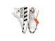 Кеды Converse Chuck 70 x Off White высокие