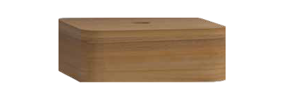 Детская ступенька VitrA Nest Trendy, 38 см, цвет натуральная древесина, 56196