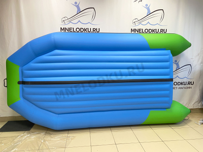 Моторная лодка Таймень NX 3600 НДНД PRO MAX синий/зеленый днище