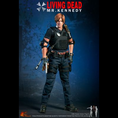 Леон С. Кеннеди (Resident Evil 4 Remake)  - Коллекционная ФИГУРКА 1/6 scale Mr.Kennedy complete set (FD014C) - Hot Heart
