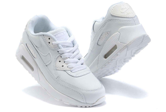 Nike Air Max 90 белые, КОЖА женские (36-41) Арт. 003