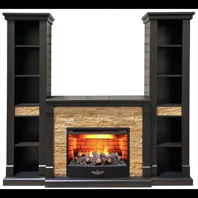 Электрокамин Моника Элит M4 с очагом 3D FireStar 25.5